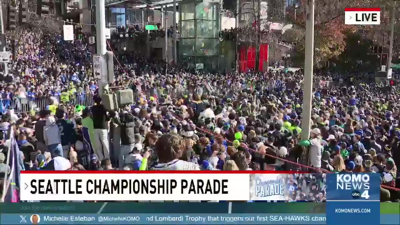 Seahawks Parade Live: Broadcast Details and Fan Updates